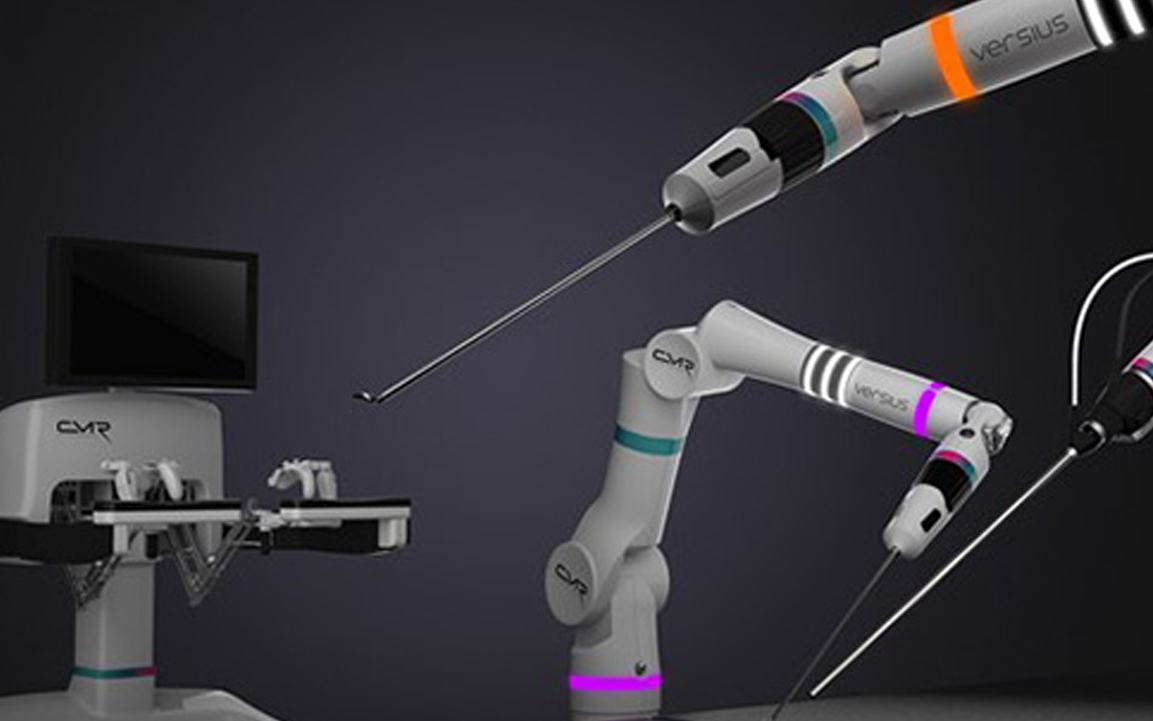 Robot arm from Versius